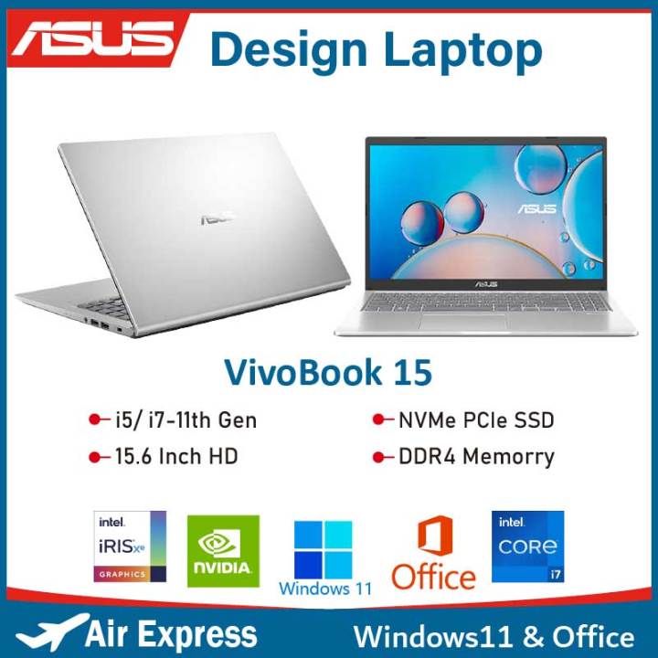 ASUS 15.6 Inches Vivobook Laptop Intel Core i7/i5 11th Gen Mini ...