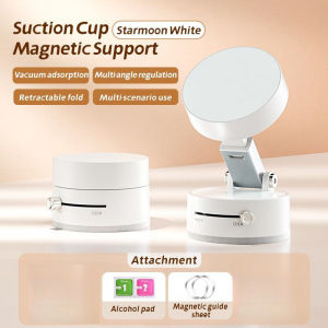 2025 ใหม่ Magsafe Desktop Vacuum Holder พกพาคุณภาพสูงแบบพับได้ด้วยแม่เหล็ก ที่ยึดโทรศัพท์แบบแม่เหล็กสองด้านอัจฉริยะ ที่ยึดแบบแม่เหล็กพับได้แบบหมุนได้ พับได้หลายมุม เหมาะสำหรับใช้ในยิม ครัว รถยนต์ เหมาะสำหรับ iPhone และ Android