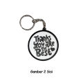 Gantungan kunci pin bulat ganci tas dan dompet key chain tas sekolah anak gantungan motor. 