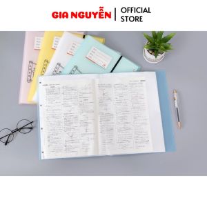 File 20 Lá Khổ A3 HQ4820 - Bìa Lá A3 Lá Đựng Tài Liệu Tranh Vẽ - Bìa Lá Cao Cấp Cho Văn Phòng File Lá Đựng Tài Liệu