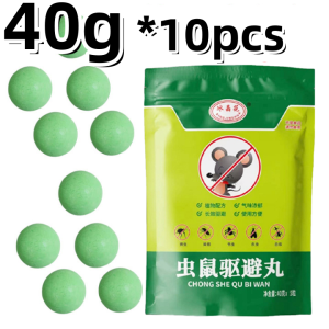 KANKA 20PCS Mouse Repeller Repellent Cream Rodent Repellent Powerful Mouse Repeller Insect Rat Killer Mothballs For Rats Rat Repellant for Car