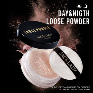 Phấn phủ dạng lì SACE LADY Mỹ phẩm kiểm soát dầu + Phấn trang điểm mặt nhỏ gọn 4g