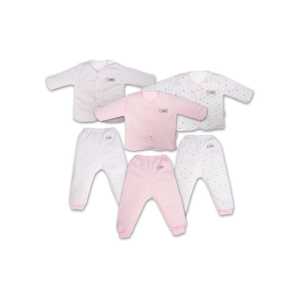 Setelan Panjang New Born (0-3 Bulan) Fluffy | Setelan Bayi