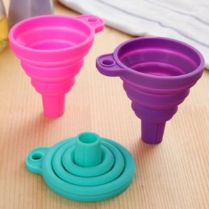 (PROMO) CORONG AIR BULAT FLEKSIBEL / CORONG MINYAK SILIKON / FUNNEL PORTABLE MINI