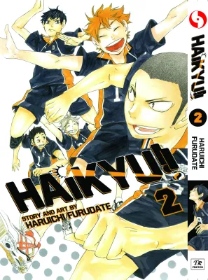 Vol. 2 English Manga Haikyu!! Japanese Manga English Version Physical Book Hardcopy