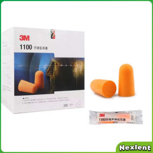 Nexlent Earplug Bullet Type Foam Earplugs Anti-noise Abatement Sleeping Elasticity Ear Plugs