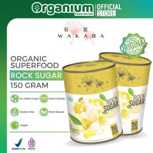 WAKABA Superfood Rock Sugar Nutrisi Tinggi Sumber energi dan atasi batuk - 150gr