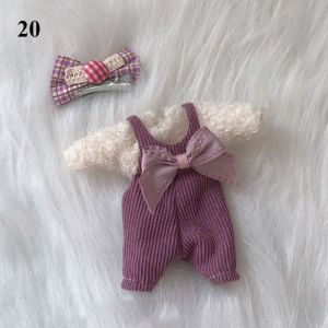 WUYUEONG 1 / 12Bjd Molly Body Obitsu 11 Ob11 Phụ kiện Váy búp bê 16 ~ 17cm Quần áo búp bê Trang phục búp bê xinh đẹp Bộ đồ cho búp bê hình thú