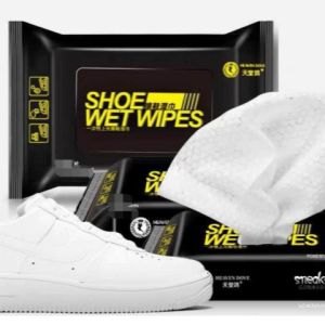 Shoe Wet Wipes For Shoes Cleaning Stains Remover Disposable Quick Wipe Portable Shoe Cleaner