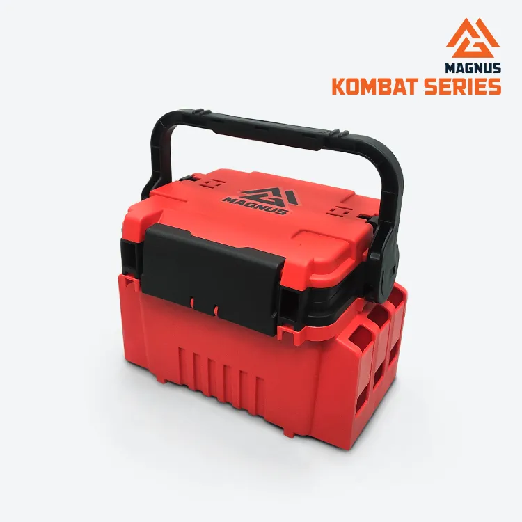 Magnus Kombat Series Tackle Box Double Layer Fishing Box Seated - Main Image