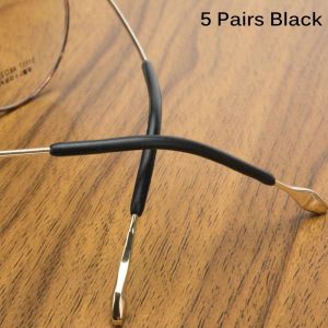 NEXTYOO 5 Pairs Frame Fashion Accessories Anti Slip Glasses Ear Hooks Silicone Protector Sunglasses Leg Eyeglasses Holder