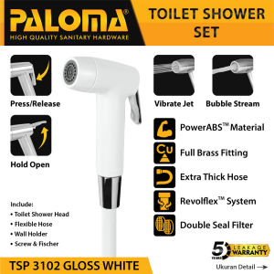 PALOMA TSP 3102 Toilet Shower Jet Washer Bidet Cebok Kloset Closet WC