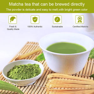 Organic Matcha Powder - Rich in Antioxidants & Tea Polyphenols Ideal for Handmade Cakes & Drinks 80-250g