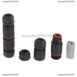 huwobei3792797 IP68 Industrial Electrical Waterproof Wire cable Connector Outdoor Plug Socket
