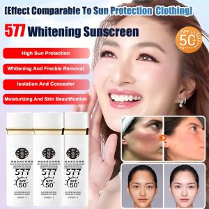 4-in-1 CC Cream with SPF50 Sunscreen Tone-Up Brightening Waterproof Non-Greasy Lightweight Face  SPF50 CC Cream Sunscreen Coverage Matte Finish Oil-Free Water-Resistant Pore Minimizing Sensitive Skin