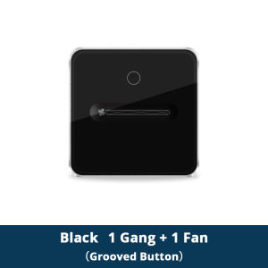 zemismart Tuya Zigbee Ceiling Fans SwitchEU 1Gang Neutral Fan SwitchSmart Touch Panel Interruptor Alexa Google Home Voice Controlwork with Tuya Zigbee Hub