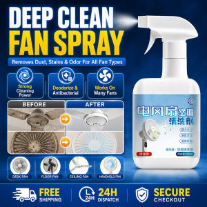 ✅Easy/Clean✅ Fan Cleaning /Home Cleaning Supplies【Tidak Perlu Dibuka Mudah Digunakan】Powerful Formula/Efficient Dust RemovalConvenient For Daily UseSuitable For Homeowners/Apartment Renters