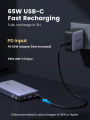 Bộ pin sạc dự phòng 25000mAh/20000mAh 145W/100W UGREEN | Cổng sạc nhanh USB-C | 3 cổng | Màn hình kỹ thuật số | Bảo hành 18 tháng 1 đổi 1 | 90597A 25188. 