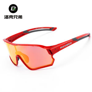 ROCKBROS Children Cycling Glasses UV400 Protection Photochromic Polarized Glasses for Teenagers Lightweight Adjustable Sunscreen Childrens Outdoor Sports Sunglasses