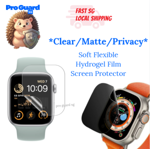 [SG] iWatch Hydrogel Screen Protector Film Apple Watch Series 11 10 9 Ultra 49mm 46mm Hydrogel Clear Matte Privacy Film
