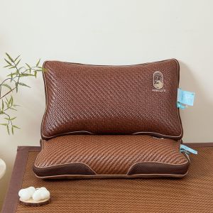 ปลอกหมอน หวาย ความสะอาดและสุขอนามัย ระบายอากาศได้ดีและเย็นสบาย สารป้องกันไรฝุ่น เสื่อหวาย ถอดออกและซักได้