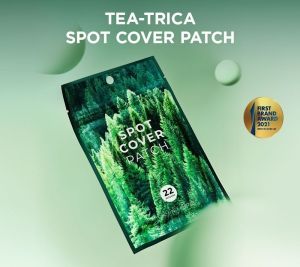 SKIN1004 Madagascar Centella Tea Trica Spot Cover Patch isi 22 pcs untuk Penutup Jerawat BPOM dan ORI