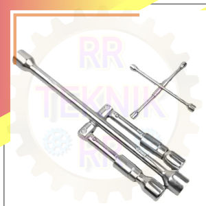 New!! Kunci Sock 17-19-21-23 Lipat Palang 4 jalur Roda Mobil Wrench ( BISA COD )
