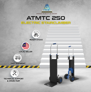 Stair Climber Hand Truck 250kg (ATMC250 BLACK EDITION)