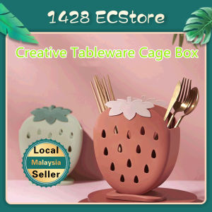 Household Plastic Chopsticks Cage Drain Hanging Type Creative Kitchen Put Utensils Chopstick Cutlery Box