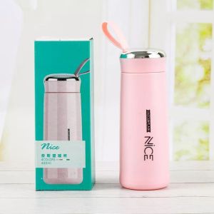 Nice 400ml tumbler glass bottle door gift hadiah botol air kaca water cup dapur sukan glass water bottle 玻璃材质 水瓶 茶杯