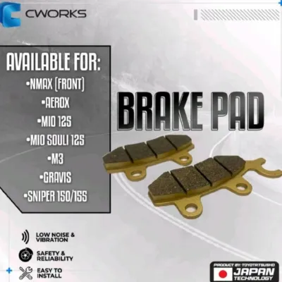 CWORKS BRAKE PAD HIGH PERFORMANCE BRAKING
