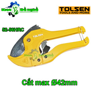 Kéo cắt ống nhựa PVC 8 inch TOLSEN 33100-Kéo cắt ống nhựa 42 ống nhựa PVC PPR PE PU - KIOT ĐỒ NGHỀ