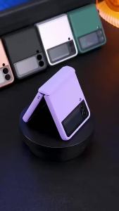 Applicable to Samsung Z flip7 Anti-fall Magnetic Full Coverage Phone Case with Integrated Screen Protector Z flip6/5/4 Sleeve