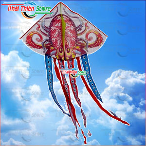 Diều Trẻ Em Bạch Tuột 6 Đuôi Phi Long