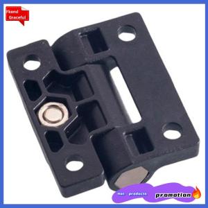 Fkend PA Electric Cabinet Box Hinges Black Damping Hinges Industrial Equipment Metal Cabinet Door Hinges