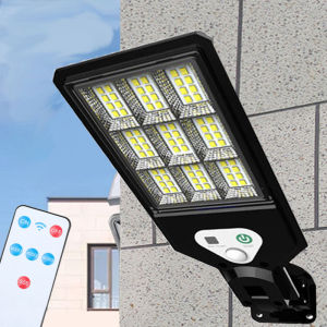 【Garansi 3 Tahun】 Lampu Tenaga Surya 600W LED/COB Lampu Taman Tenaga Surya Kontrol Pencahayaan Jarak Jauh Luar Ruangan