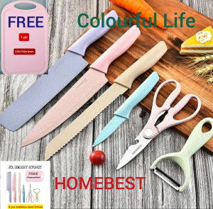High Quality Stainless Steel Kitchen Knife Set/Pisau Dapur