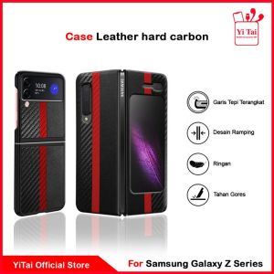 YITAI - YC-07 Case Leather Hard Carbon Samsung Z Flip