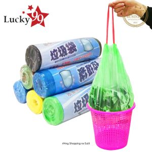 Drawstring Handles Household Disposable Garbage Bag Trash Bags