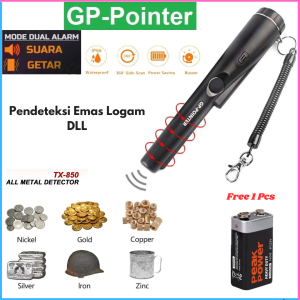 COD Cepat GP-Pointer Detektor Logam Metal Pinpointer Garrett + Baterai 9 Volt / Detektor logam dan emas komplit terbaik murah emas bawah tanah - 22001