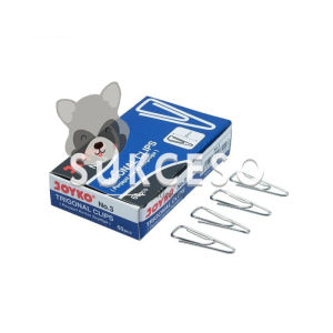 Joyko Trigonal Clip No.3 / Paper Clip / Penjepit Kertas Murah