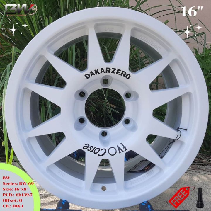 ล้อแม็ก Evo Corse BW BW-69 ขอบ 16x8