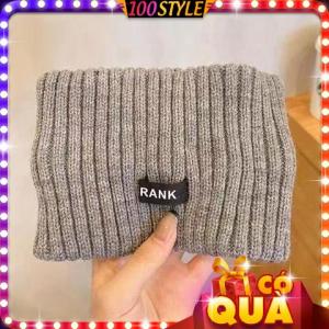 Nón Len Nửa Đầu Băng Đô Len Thể Thao Gân Dọc 4 Mùa - 100style