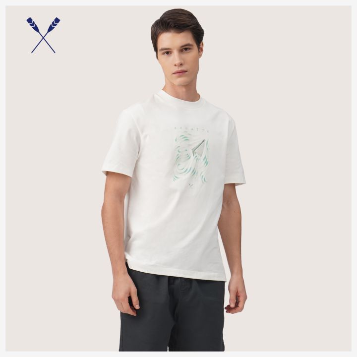 Regatta Calton Coolweave T-Shirt Uomo A Maniche Corte, V-Neck, Con Stampa Grafica, 100% Cotone