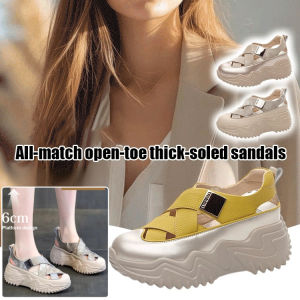 รองเท้าแตะผู้หญิง ความพอดีที่มั่นคง รองเท้าแตะกีฬา สไตล์ ดึงห่วง สถานที่ทํางาน พื้นรองเท้าใส่สบาย