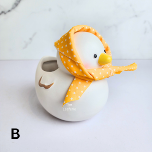 The Leaferie Pixie duck duckling plant pots Ceramic flowerpot flowerpots flower pot planter planters