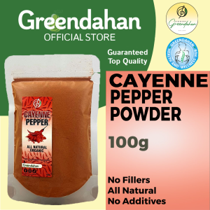 Greendahan Cayenne Powder 100g -All Natural Spice Premium Quality