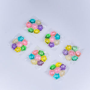 Laundry Pods Sabun Cuci Baju 5 in 1 Gel Ball Detergent Penghilang Pembersih Noda Antibakteri Penghilang Tungau Pewangi Halal