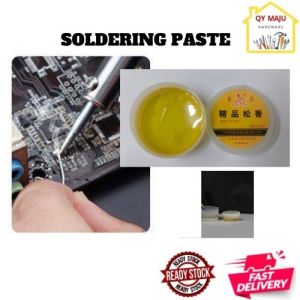 Soldering Paste/Minyak Solder助焊剂/SOLDERING WIRE WIELDING SOLDERING IRON TIP CLEANER/TIP besi pematerian(10g）