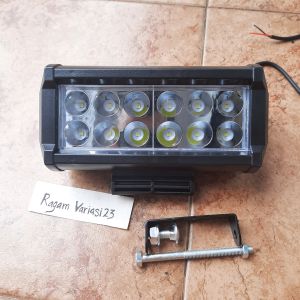 Lampu Tembak Modish 12 Mata LED Dengan 1 Mode Terang